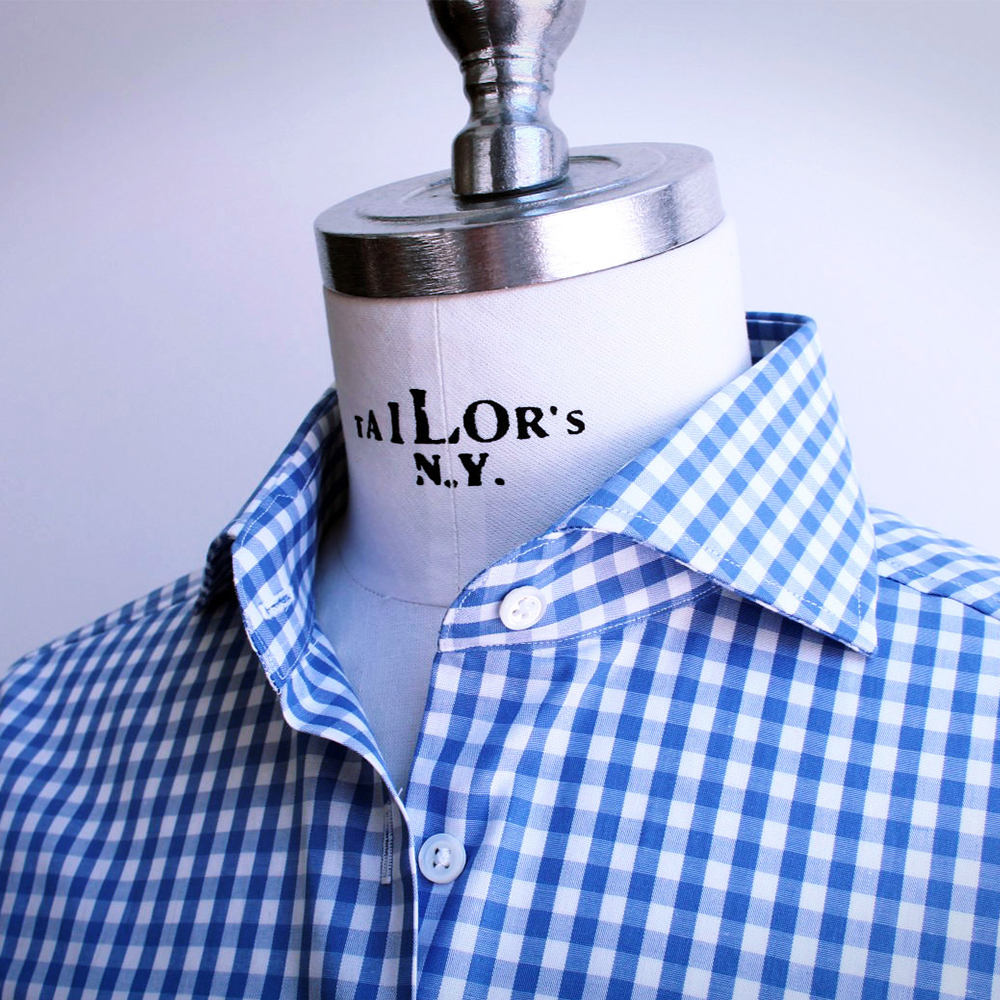 La camicia, Vichy Nero - immagine 5