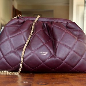 Scopri la puffy bag di Avenue 67 nella versione bordeaux